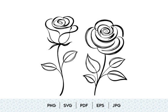 Download Rose Flower Duo SVG - Svg Collection