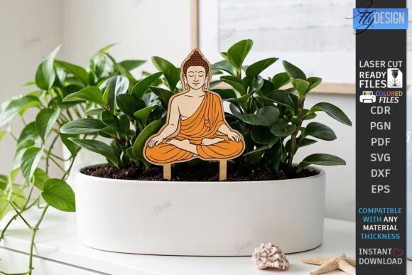 Download Decorative Plant Stakes Laser Cut | CNC - Decor Collection