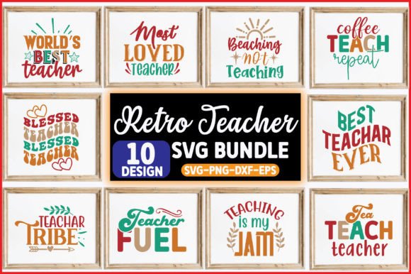 Download Retro Teacher Svg Bundle - Svg Collection