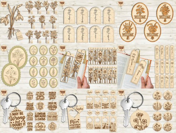 Download Floral Laser Cut SVG Bundle - Svg Collection