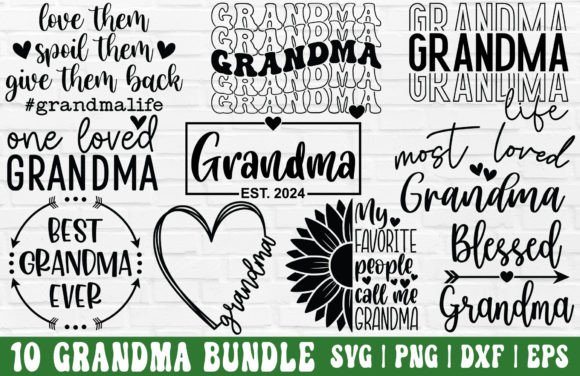 Download Grandma SVG Bundle - Grandma PNG - Svg Collection
