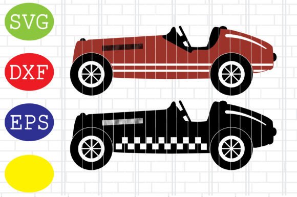 Download Retro Race Car Svg, Racing Cars Clipart - Svg Collection