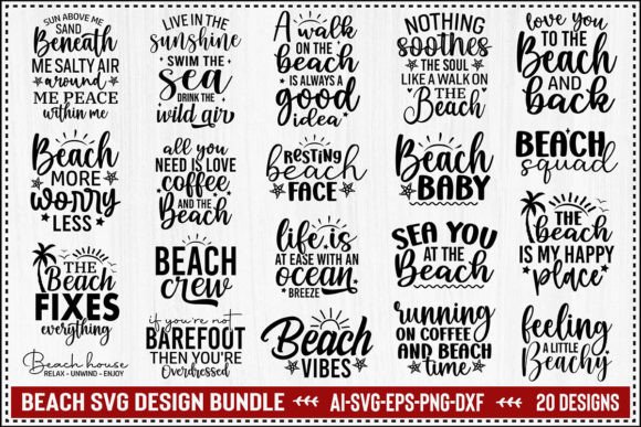 Download Beach SVG Bundle - Svg Collection
