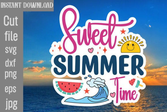 Download Sweet Summer Time SVG Cut File - Svg Collection