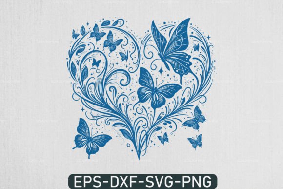 Download Sparkly Heart Butterfly Svg, Love Svg - Svg Collection