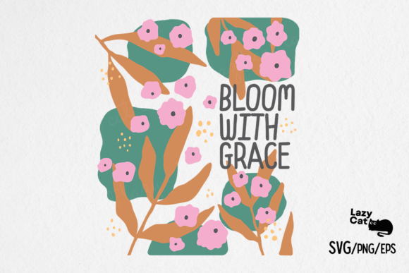 Download Boho Flower Inspiration Quote SVG PNG - Svg Collection