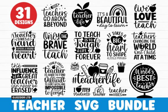 Download Teacher Back to School SVG Bundle - Svg Collection
