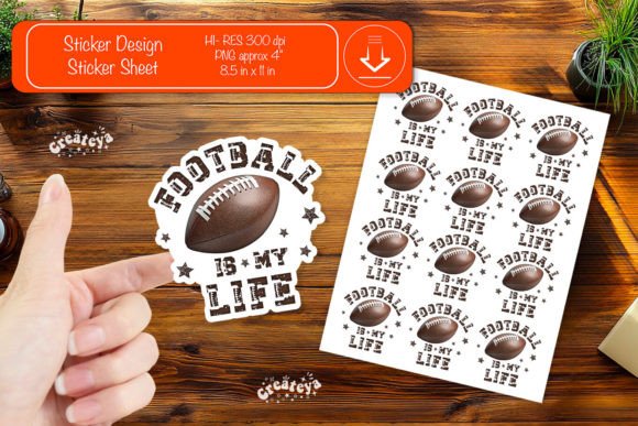 Download Football Stickers PNG Printable Stickers - Png printable stickers Collection