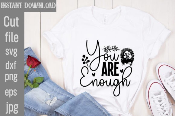 Download You Are Enough SVG Cut File - Svg Collection