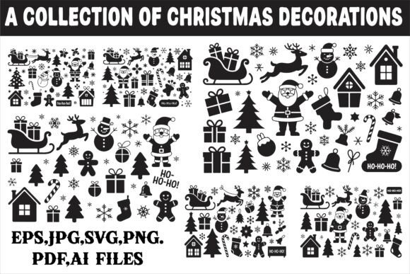 Download A Collection of Christmas Decorations - Decor Collection