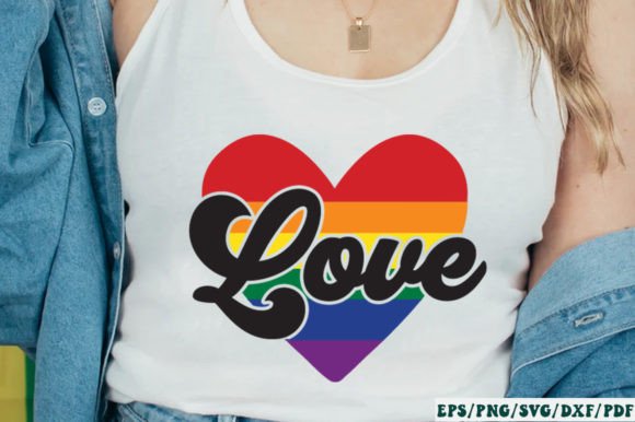 Download Love Retro SVG, Pride Love SVG - Svg Collection