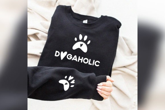 Download Dogaholic SVG Sleeve T Shirt Dog Mom PNG - Svg Collection