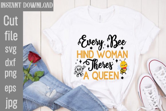 Download Every Bee Hind Woman Theres a Queen SVG - Svg Collection
