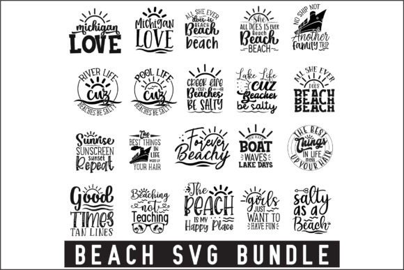 Download Beach Svg Bundle - Svg Collection