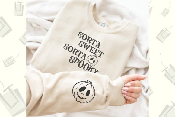 Download Sorta Sweet Spooky SVG Sleeve Cricut - Svg Collection