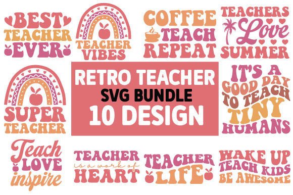 Download Retro Teacher Svg Bundle - Svg Collection