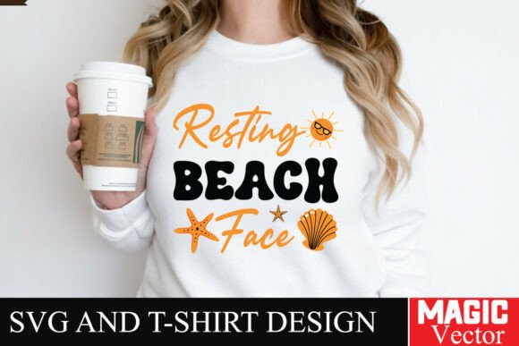 Download Resting Beach Face SVG Cut File - Svg Collection