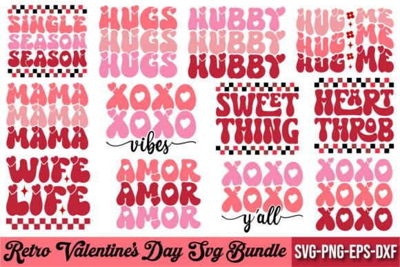Download Retro Valentine’s SVG - Svg Collection