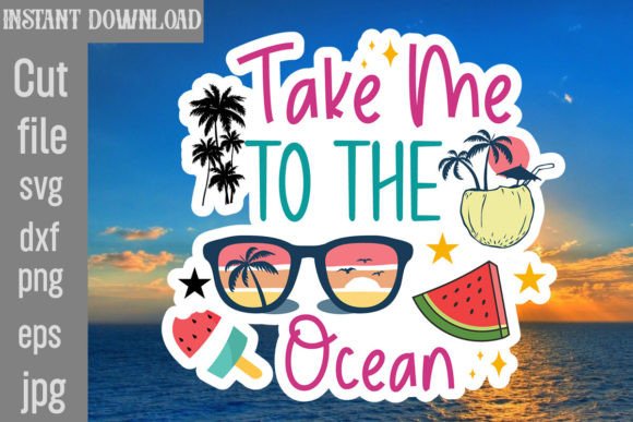 Download Take Me to the Ocean SVG Cut File - Svg Collection