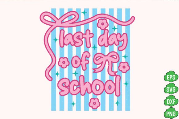 Download Striped Last Day of School PNG, Teacher - Premium Resources