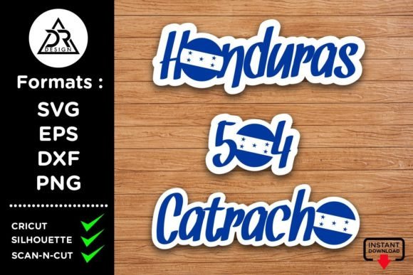 Download Honduras Print and Cut Sticker SVG - Premium Resources