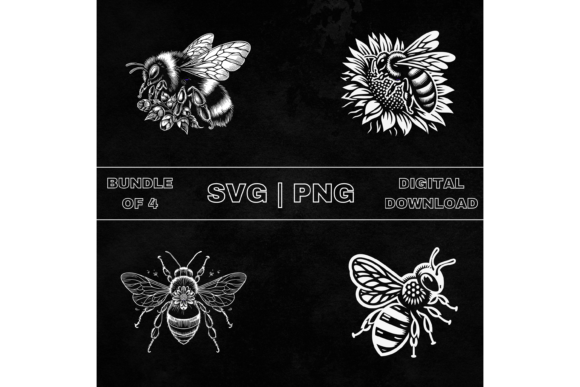 Download Bee SVG Bundle, Honey Bee Clipart - Svg Collection