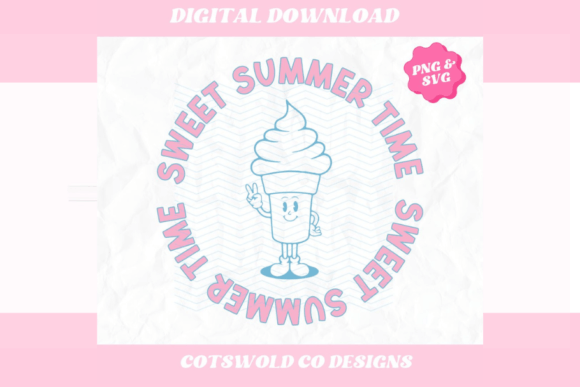 Download Sweet Summer Time Retro Summer PNG SVG - Svg Collection