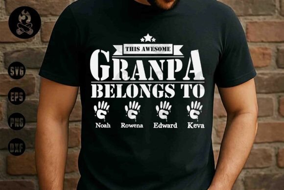 Download Personalized Awesome Grandpa Belongs Svg - Svg Collection