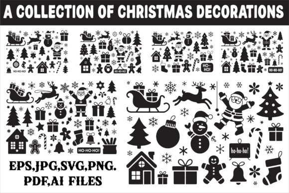 Download A Collection of Christmas Decorations - Decor Collection