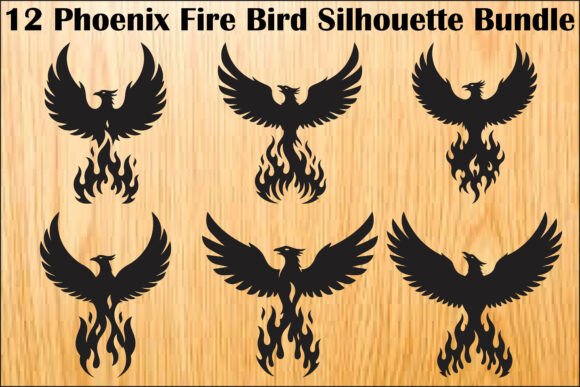 Download Phoenix Fire Bird SVG Bundle - Svg Collection