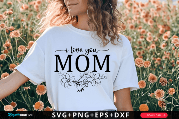 Download Love You Mom Svg Design,Mother Svg - Svg Collection