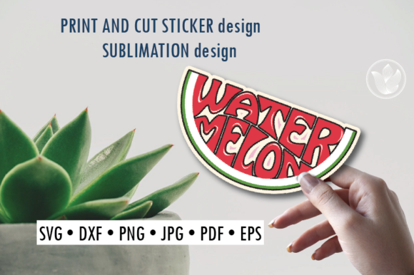 Download Watermelon Print and Cut Sticker - Print and cut sticker Collection