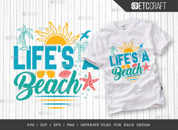 Download Lifes a Beach SVG Cut File | Summer Svg - Svg Collection