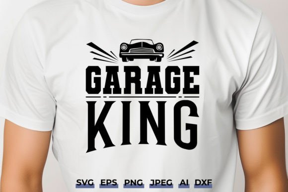 Download Garage King Vintage Car SVG for Cricut - Svg Collection