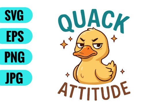 Download Quack Attitude SVG, Funny Duck SVG - Svg Collection