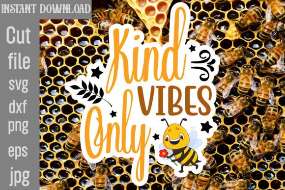 Download Kind Vibes Only SVG Cut File - Svg Collection