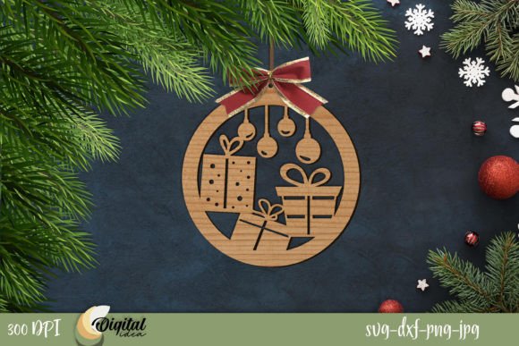 Download Christamas Ball Gifts | Laser Cut SVG - Svg Collection