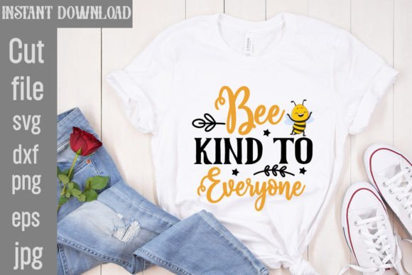 Download Bee Kind to Everyone SVG Cut File - Svg Collection