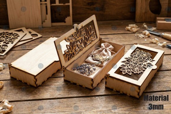 Download Laser Cut Gift Boxes Bundle SVG - Svg Collection
