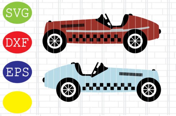 Download Vintage Race Car Svg, Retro Race Car Svg - Svg Collection