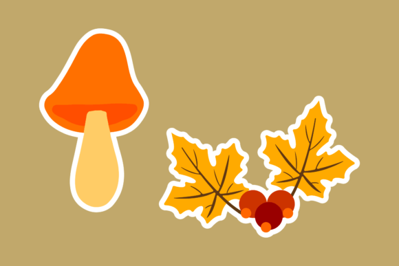 Download Autumn Stickers Icon - Premium Resources