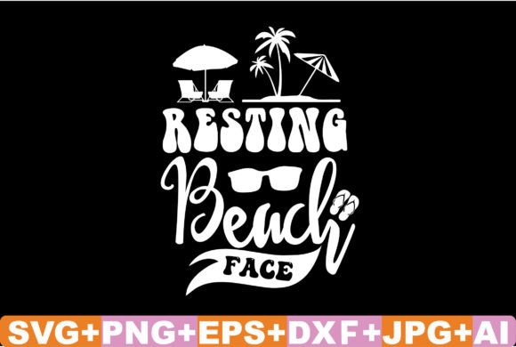 Download Resting Beach Face SVG Cut File - Svg Collection