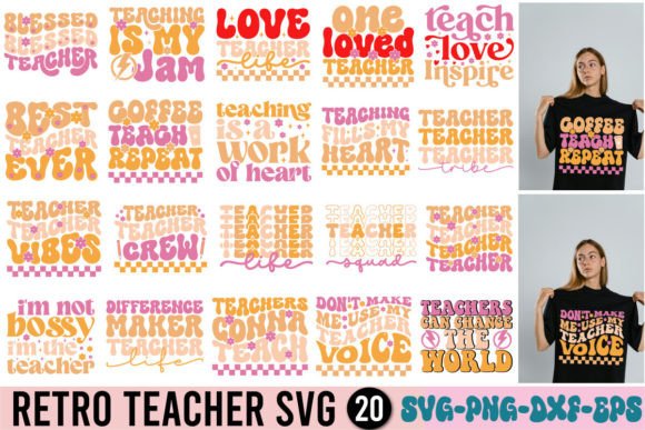 Download Retro Teacher Svg Bundle - Svg Collection